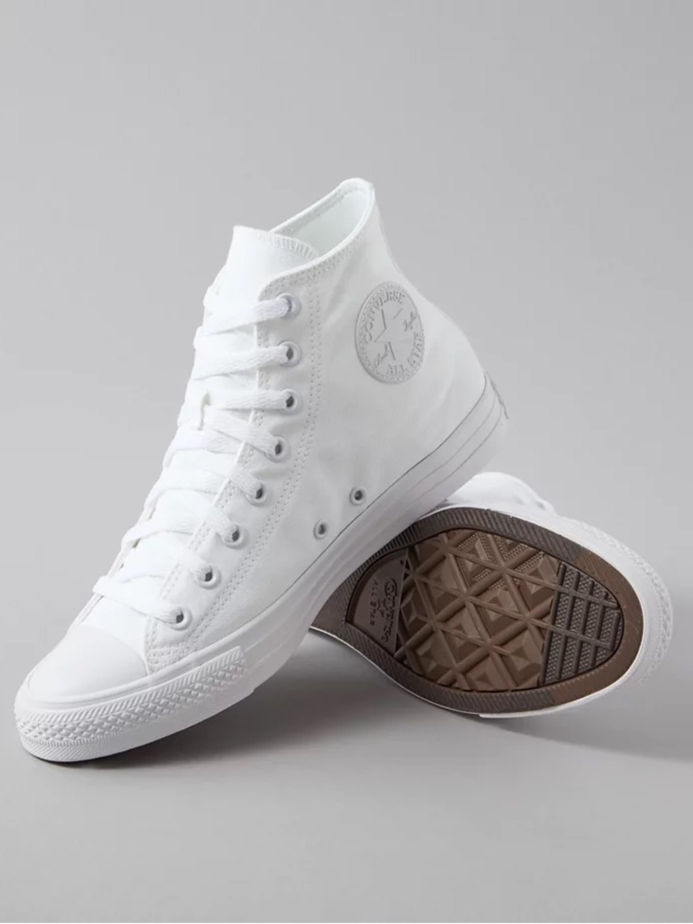 NEW Converse Chuck Taylor All Star High-Top Sneaker White  M-8.5 W -10.5